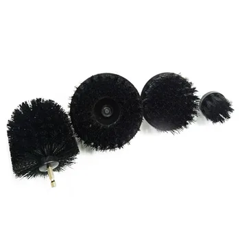 

Power Scrubber Drill Brush Set Cleaner Spin Tub Tile Grout Wall 4 Brushes