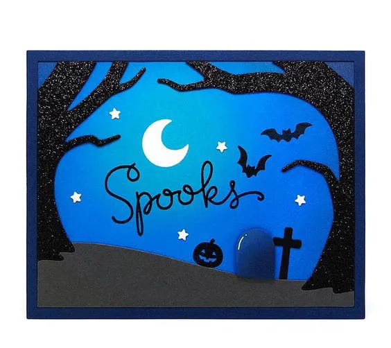 

Halloween Tree Metal Cutting Dies For DIY Scrapbooking Card Making Album Stencil Embossing Background Dies 2020