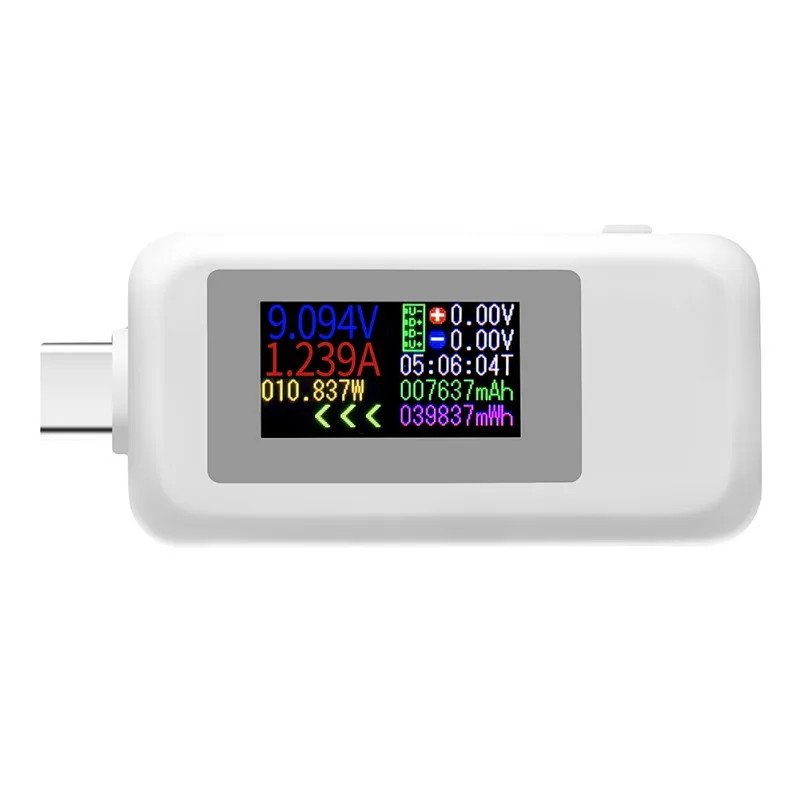 Новейший многофункциональный USB тестер type C зарядное устройство детектор цифровой вольтметр Амперметр измеритель напряжения Usb адаптер