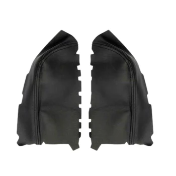

2Pcs Black Leather Front Door Panels Armrest Covers for Honda Pilot 2009-2013