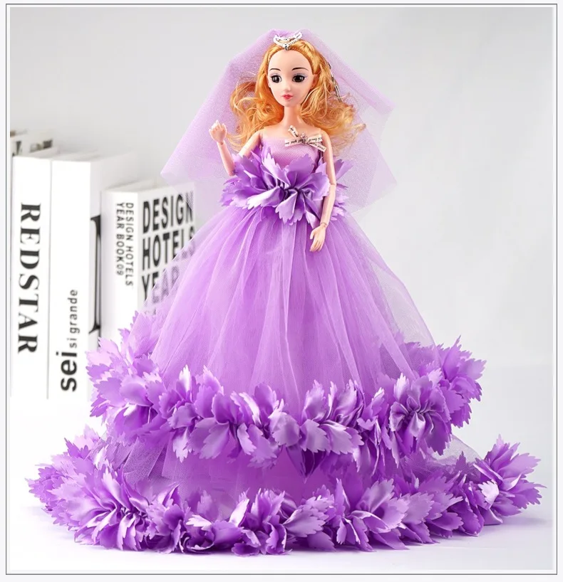 

New 40CM BJD Doll 9 Joint Movable Cute Fashion Dream Princess Wedding Dress Car Decoration Exquisite Suit Girl Creative Gift Toy