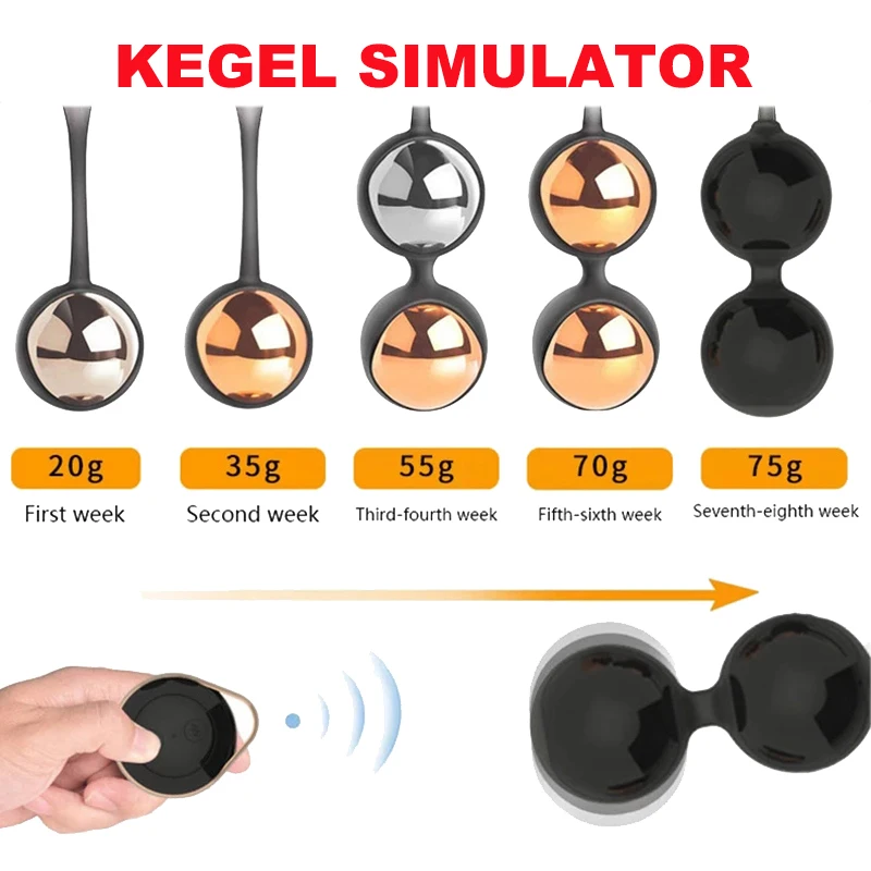 Sex Toys For Women Remote Control G Spot Vibrator simulator Kegel Balls Vaginal Muscle trainer kegel Exercise vibrating Eggs 1