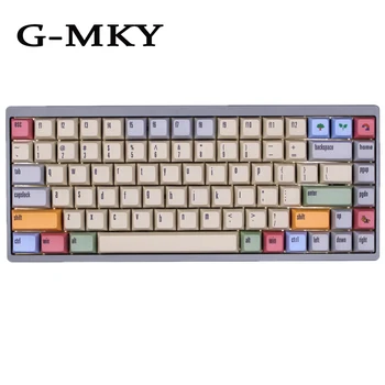 

G-MKY Canvas 163 Keycaps PBT Dye-sublimated Keycap XDAS profile keycap For Filco/DUCK/Ikbc MX switch Mechanical Keyboard Keycap