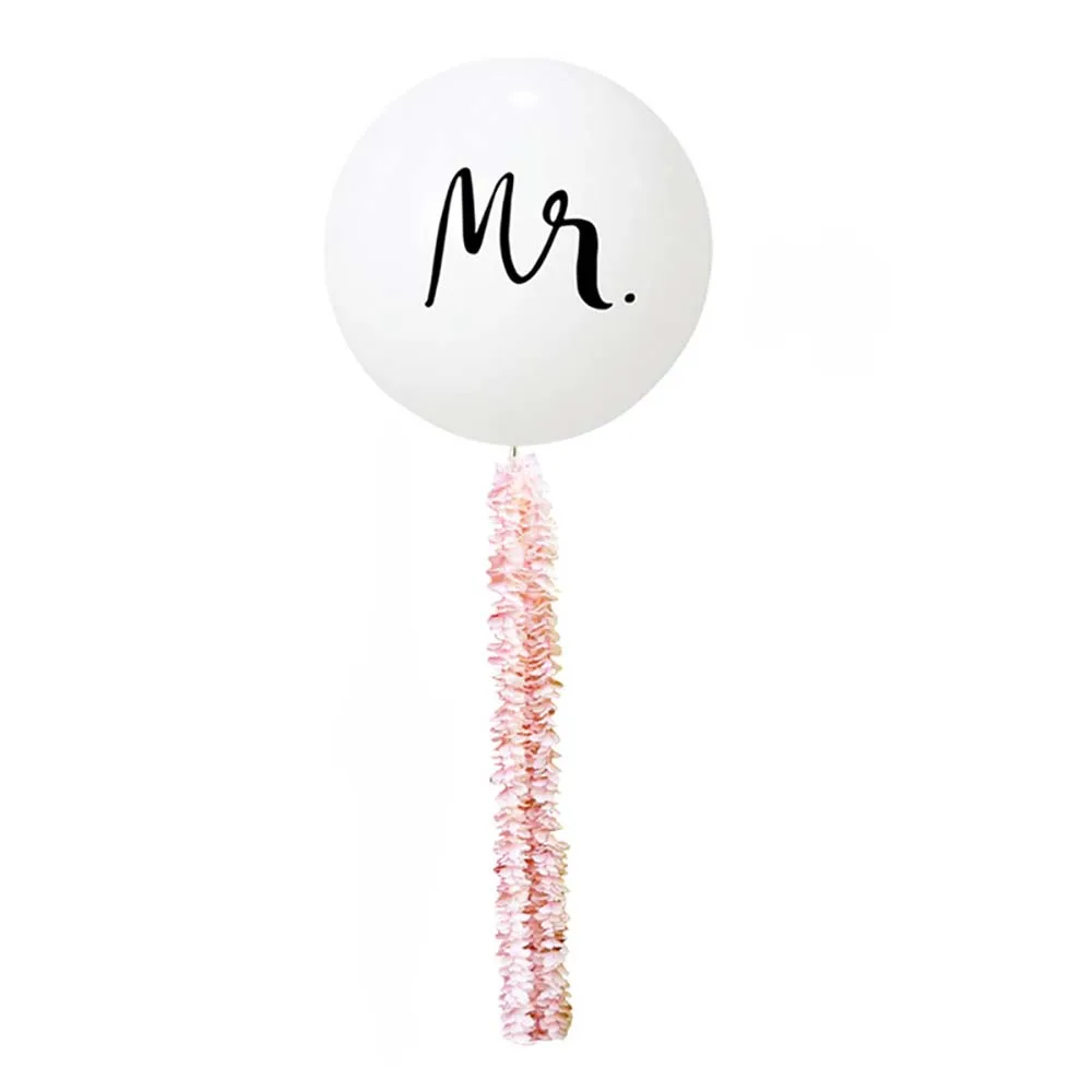 Lychee Mr Mrs Орхидея связка латексные праздничные воздушные шары День рождения фестиваль DIY украшения Аксессуары