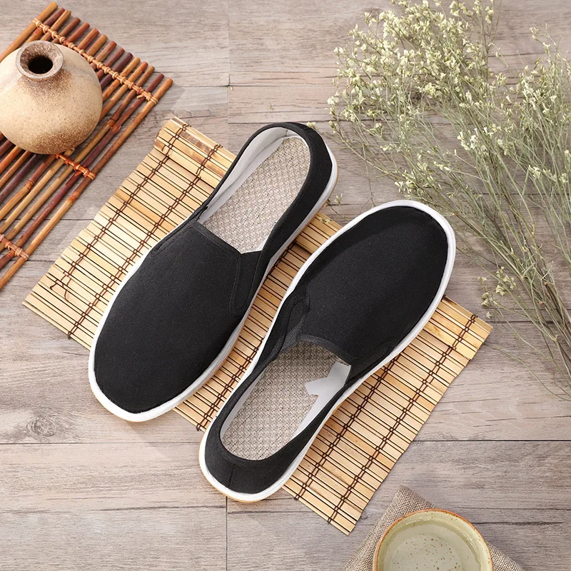 

Ancient M Ti Handmade Xishan Cloth Shoes Men And Women-Rubber Sole Classic Spring Shoes