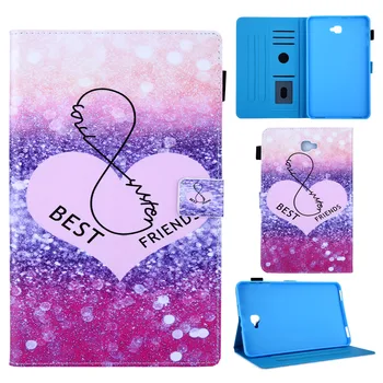 

Shockproof Cat Elephant Panda For Samsung Galaxy Tab A A6 10.1 2016 T580 T585 Case PU Leather Auto Wake Cover Tablet Stand