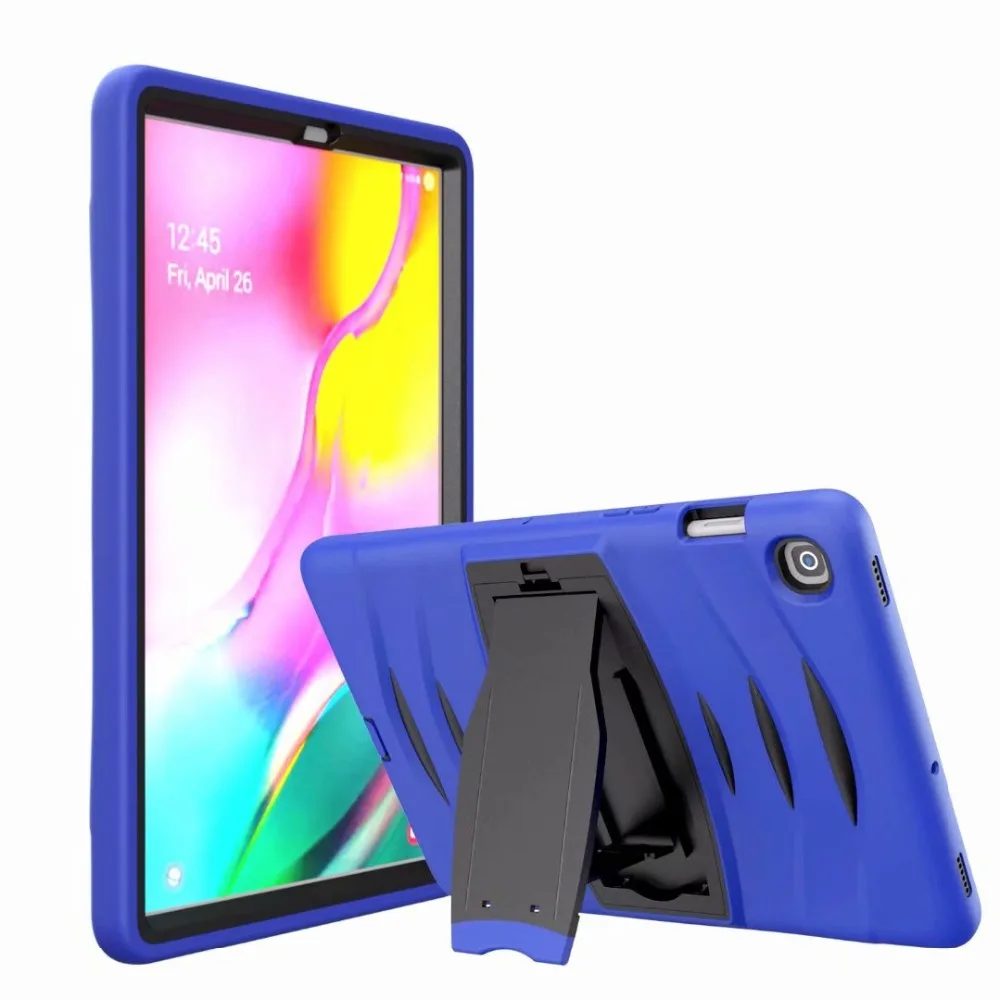 Для Samsung Galaxy Tab S5e 10,5 SM-T720 SM-T725 чехол волнистый дизайн Стенд противоударный силиконовый pc детский чехол для Tab S5e 10,5 ''+ пленка