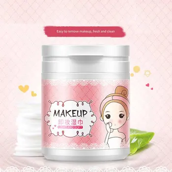 

100pcs Makeup Removing Wipes Soft No Stimulation Hypoallergenic Facial Cleansing Wipes Hot Q1