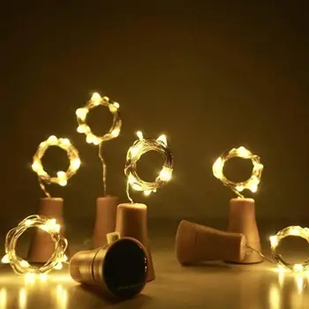 

Light LED Light Solar Wine Bottle Cork Super Bright Lamp Solar Light Rechargeable Christmas Energy Saving Party Power
