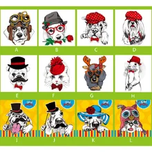 Индивидуальный размер, оконная наклейка, Мультяшные животные, ПВХ, Электростатическая декоративная пленка для ванной комнаты, спальни, фоновая настенная кухня, 70 см x 100 см