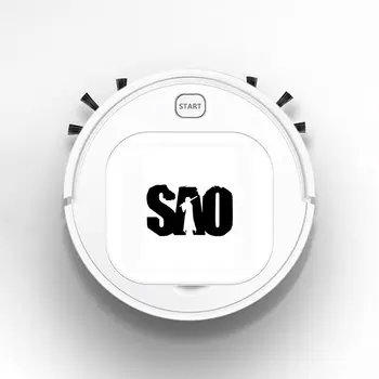 

Robot Vacuum Cleaner Intelligent Automatic Mopping Clean Robot for Hard Floor Carpet Anime Sword Art Online Kirito SAO Logo