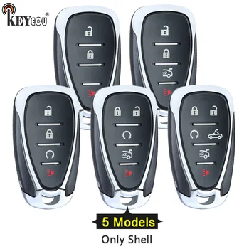 Keyforkess per Chevrolet Cruze Camaro Equinox Malibu Bolt Sonic Spark traversa Volt Trailblazer Keyless Remote Key Shell Case Fob