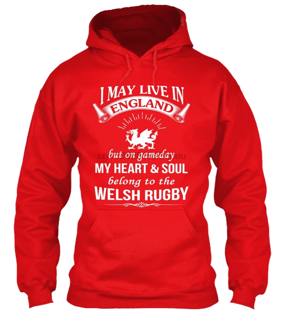 Men Hoodie long sleeve WELSH RUGBY(1) Women Streetwear