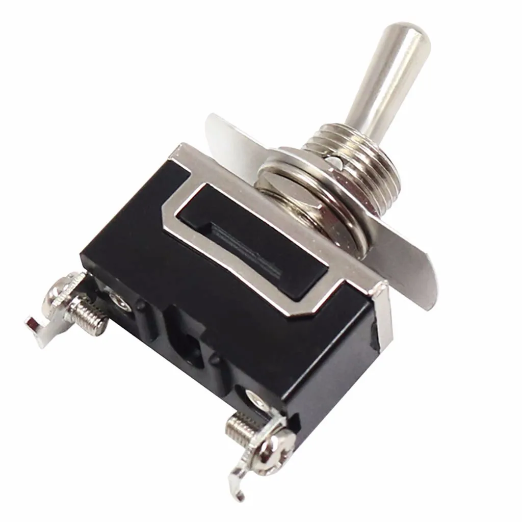 Рычажный переключатель кулисный переключатель SPST 2 штифта/12 V 24V 220V 230V 5 штук одного Переключатели Тумблеры Кулисные Переключатели ВКЛ-ВЫКЛ