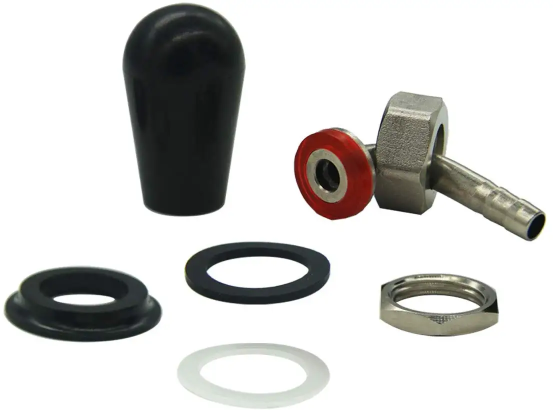 Регулируемый пивной Кран хромированный кран с шаровым замком отсоедините