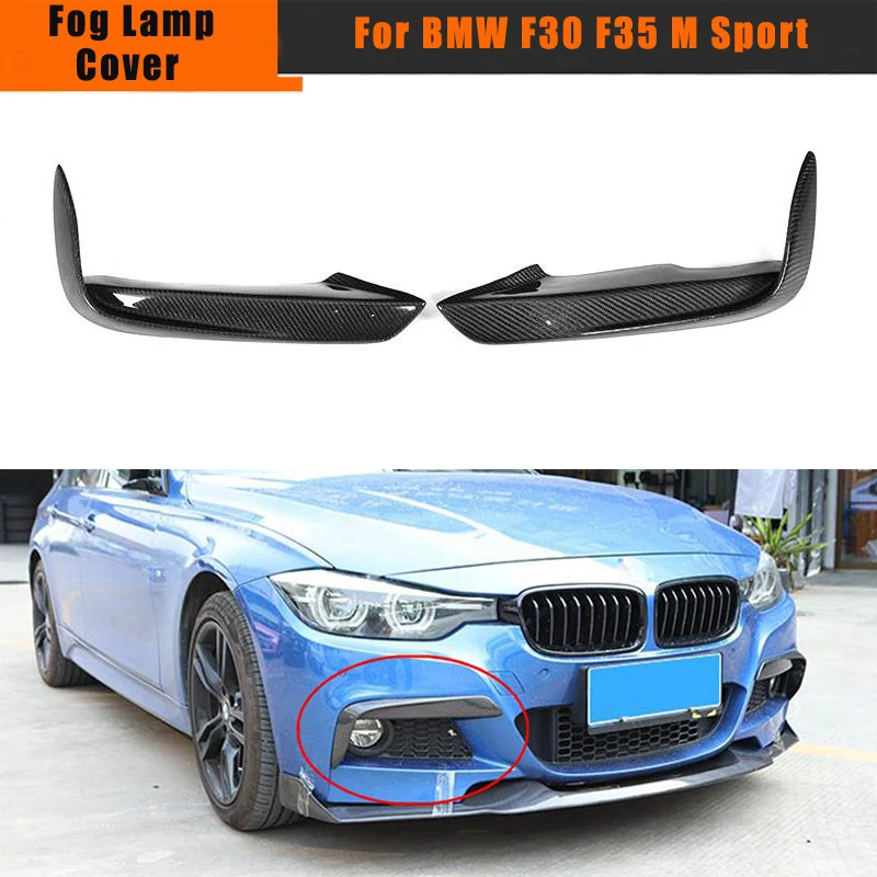 Карбоновые гоночные передние разветвители губа для BMW 3 серии F30 M Sport 320i 325i 328i 2012 2018