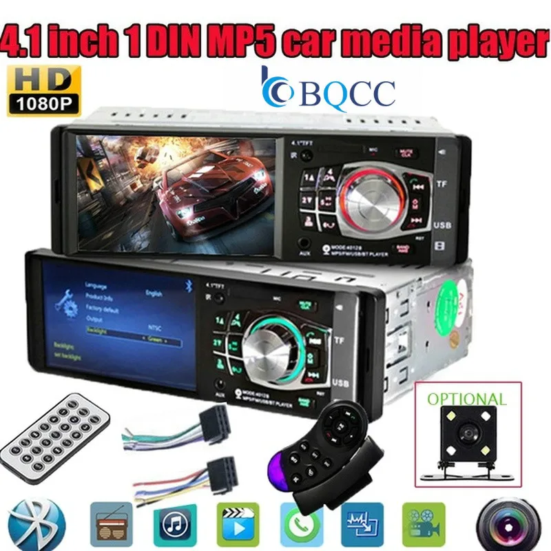 Авторадио автомобильное радио Bluetooth стерео аудио Oto Teypleri камера заднего вида AUX FM