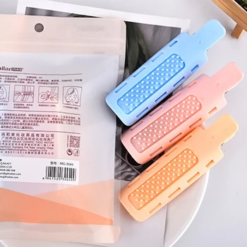 

3Pcs Women Girls DIY Styling Fringe Bangs Powerful Front Curler Roller Holder Professional Hair Styling Clip