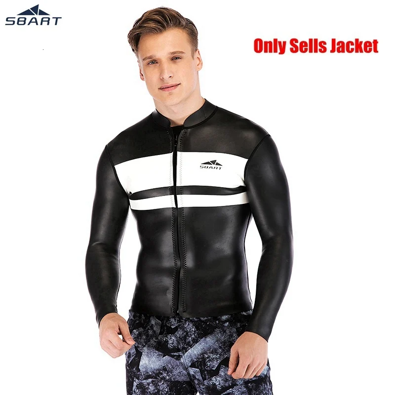 7042 jacket SBART 3 мм неопреновый костюм для подводного плавания куртка для виндсерфинга CR светильник куртка для Гидрокостюма одежда для плавания на лодках для подводного плавания теплая куртка для дайвинга - Цвет: 7042 jacket