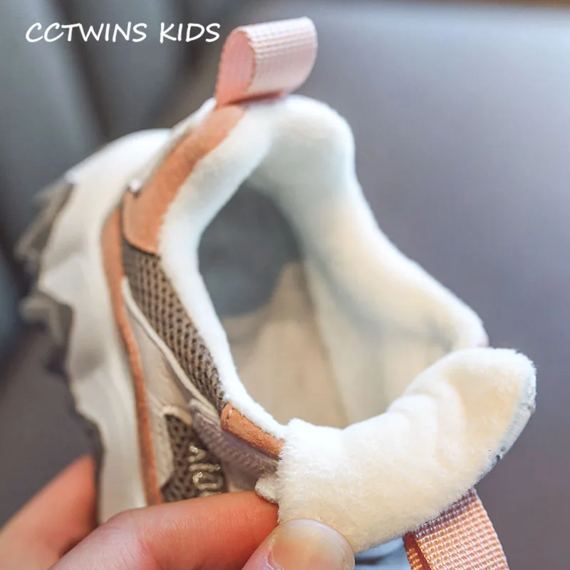 CCTWINS/детская обувь; коллекция года; Зимние Детские Модные Повседневные кроссовки; брендовая спортивная обувь для маленьких мальчиков; теплые кроссовки для девочек; FS3173