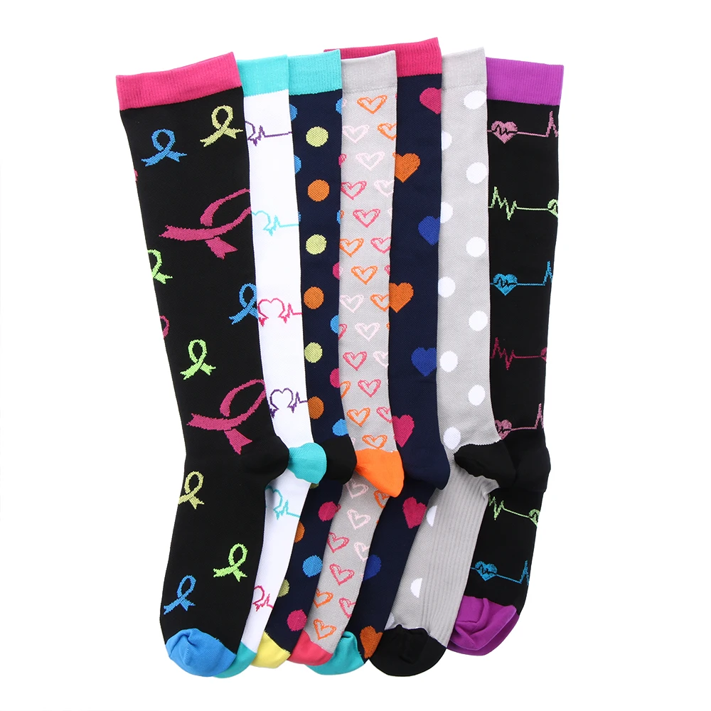 

Men Socks High Elastic Unisex Compression Socks Professional Leg Protection for Men and Women Leg Shaper Funny Socks