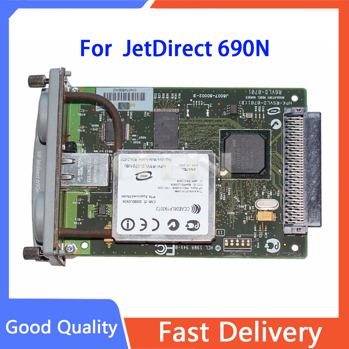 J8001-60011/J8001-60012 Jetdirect 690N J8007G Scheda Di Rete Server Di Stampa Interna Ethernet Per Parte Stampante E Plotter Designjet