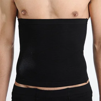 

Men Waist Trainer Belt Body Shaper Suit Sweat Belt Waist Trimmer Corset Shapewear Slimming Abdomen Fat Cellulite Burner Girdle