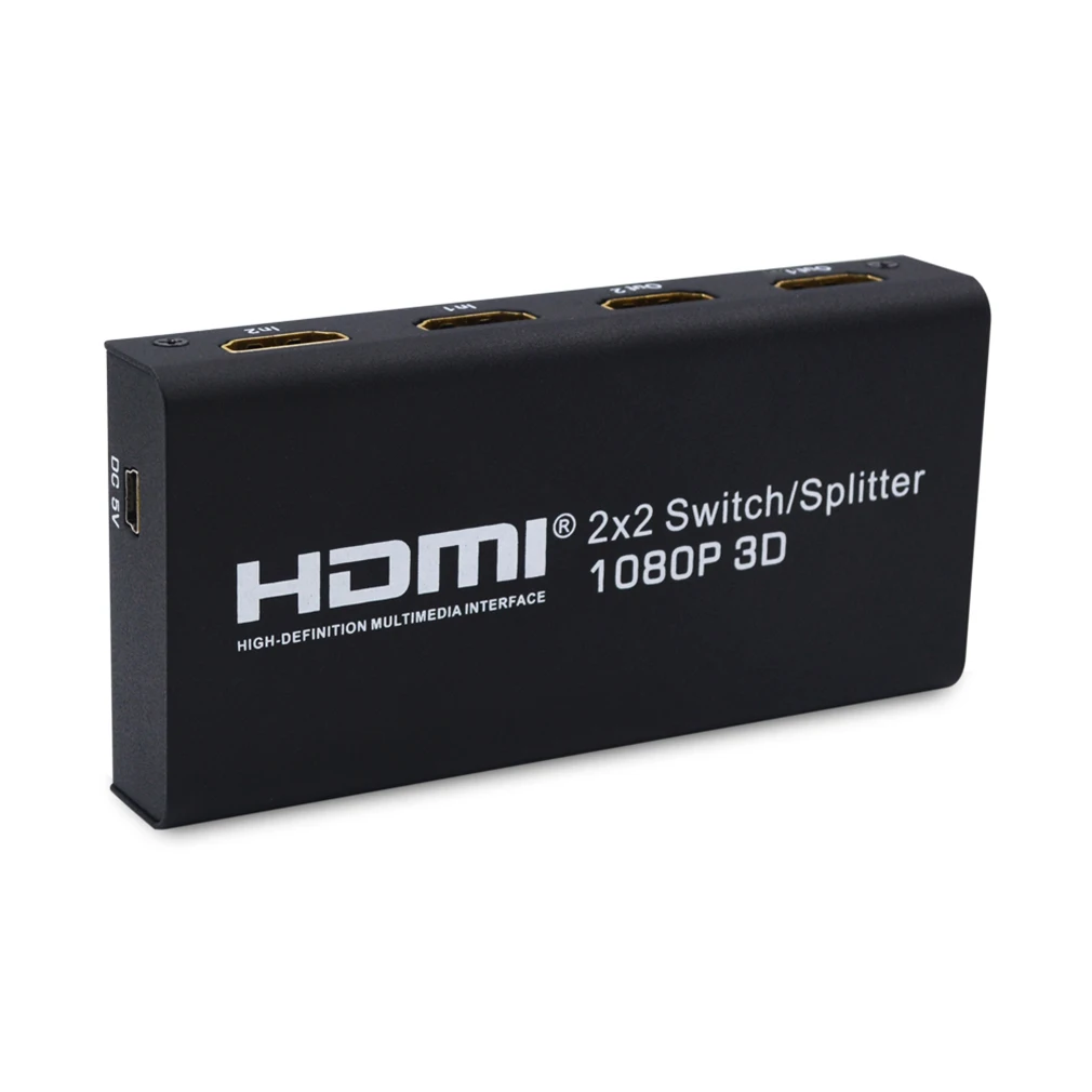 HDMI переключатель сплиттер установка поддержка 1080P 3D коммутатор с ИК-пультом дистанционного управления ЕС вилка