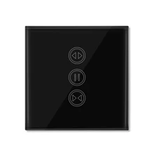 Tuya Smart Life WiFi шторы Жалюзи переключатель для электрические рольставни моторизованный пульт дистанционного управления настенный сенсорный выключатель