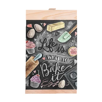 

Desktop Message Blackboard Easel Chalkboard Kids Writing Advertising Board Bar