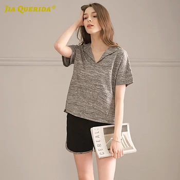 

New Short Sleeve Fashion Woman 100% Cotton Pajamas Set Homesuit Homeclothes Sleepwear Casual Style Fashion Style Woman Clothes