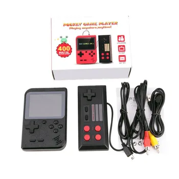 

New Built-in 500 Games 800mAh Battery Retro Video Handheld Game Console 3.0 Inch LCD Game Player for Child