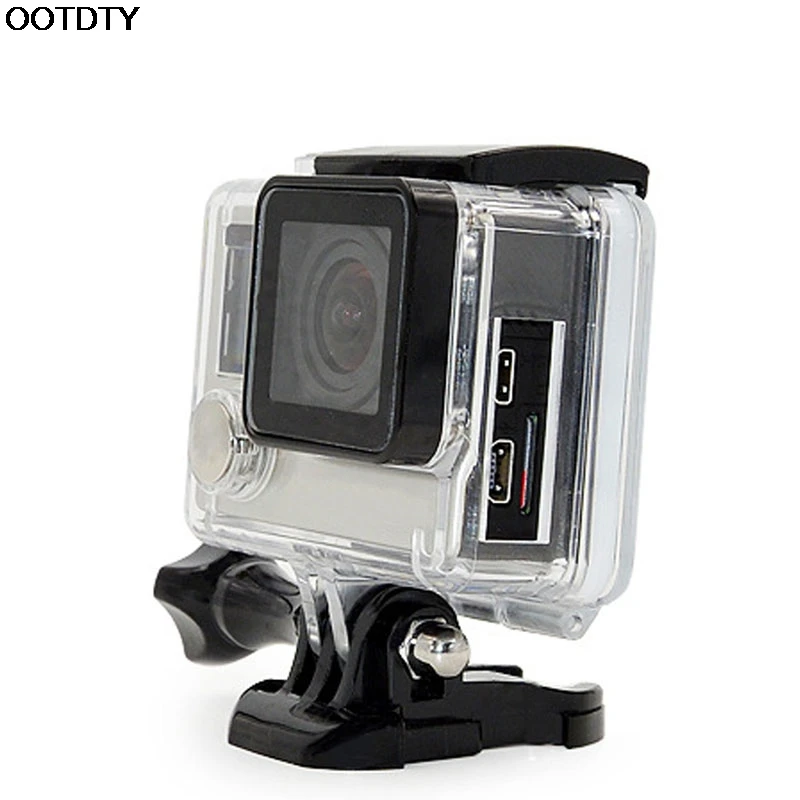 OOTDTY боковой открытый Рамный корпус защитный чехол крепление для GoPro для Hero 4/3+ Горячий# L060# горячий