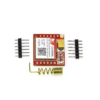 

Smallest SIM800L GPRS GSM Module MicroSIM Card Core BOard Quad-band TTL Serial Port