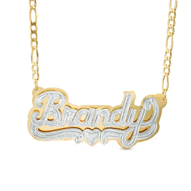 Plate Necklace - Customized Necklaces 