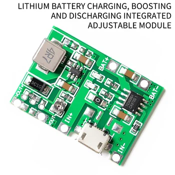 

2A18650 Li-ion Battery Charger Board Module Lithium Battery Charging Discharge Integrated Integrated Circuit