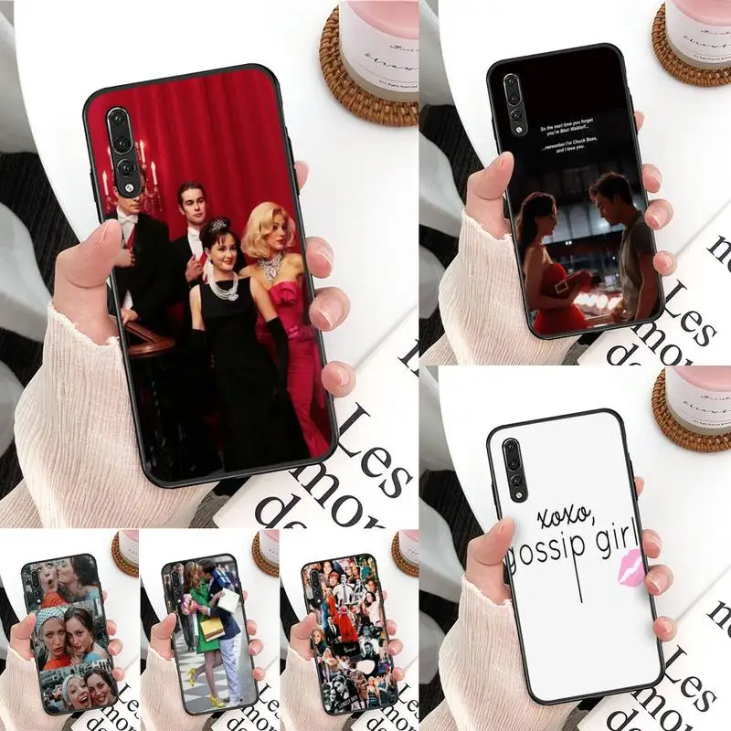 Мягкий чехол для телефона Сплетницы Huawei Mate 30 Pro P20 P30 P40 pro lite Y7 Y6 2019 Honor 8X 8A 10 20lite 10i |