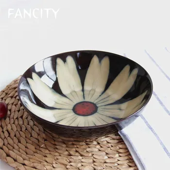 

FANCITY Kiln Glazed Japanese Cuisine Bowl Fruit Salad Bowl Noodle Bowl Soup Bowl Ramen Bowl