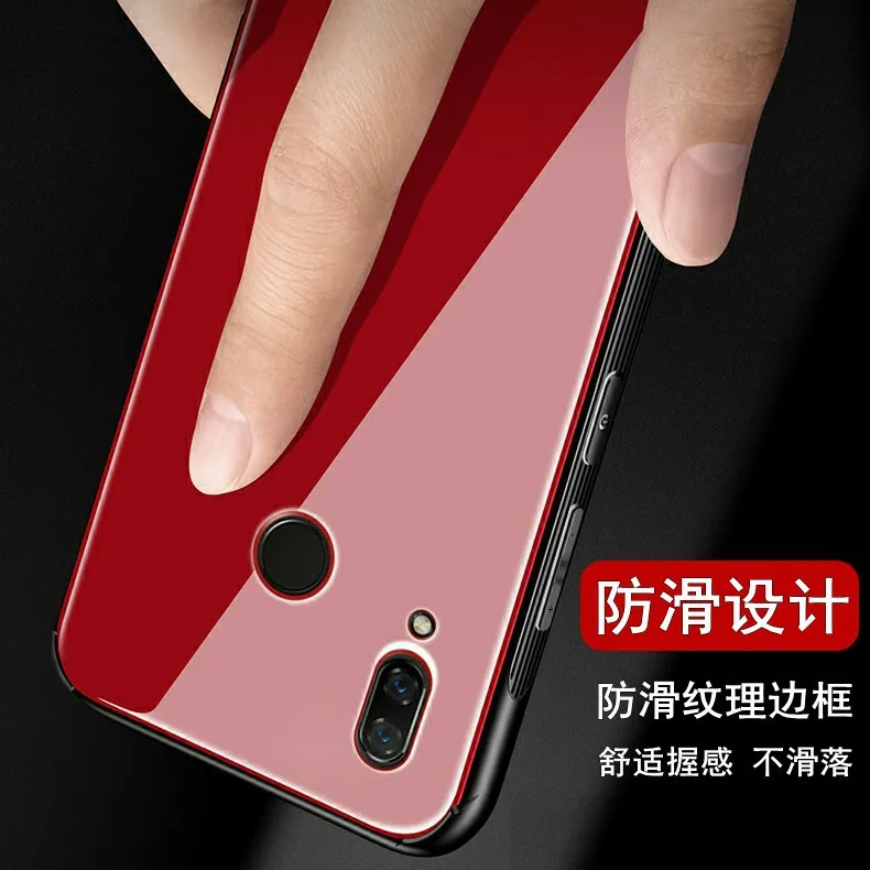 Источник производители huawei Glory 10 Молодежная версия чехол для телефона зеркальный стеклянный чехол для телефона четыре угла ударопрочный a Generatio