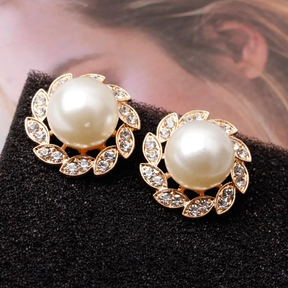 Минималистичные продукты мельница серьги-гвоздики женские хрустальные серьги с крупным жемчугом крутые универсальные элегантные