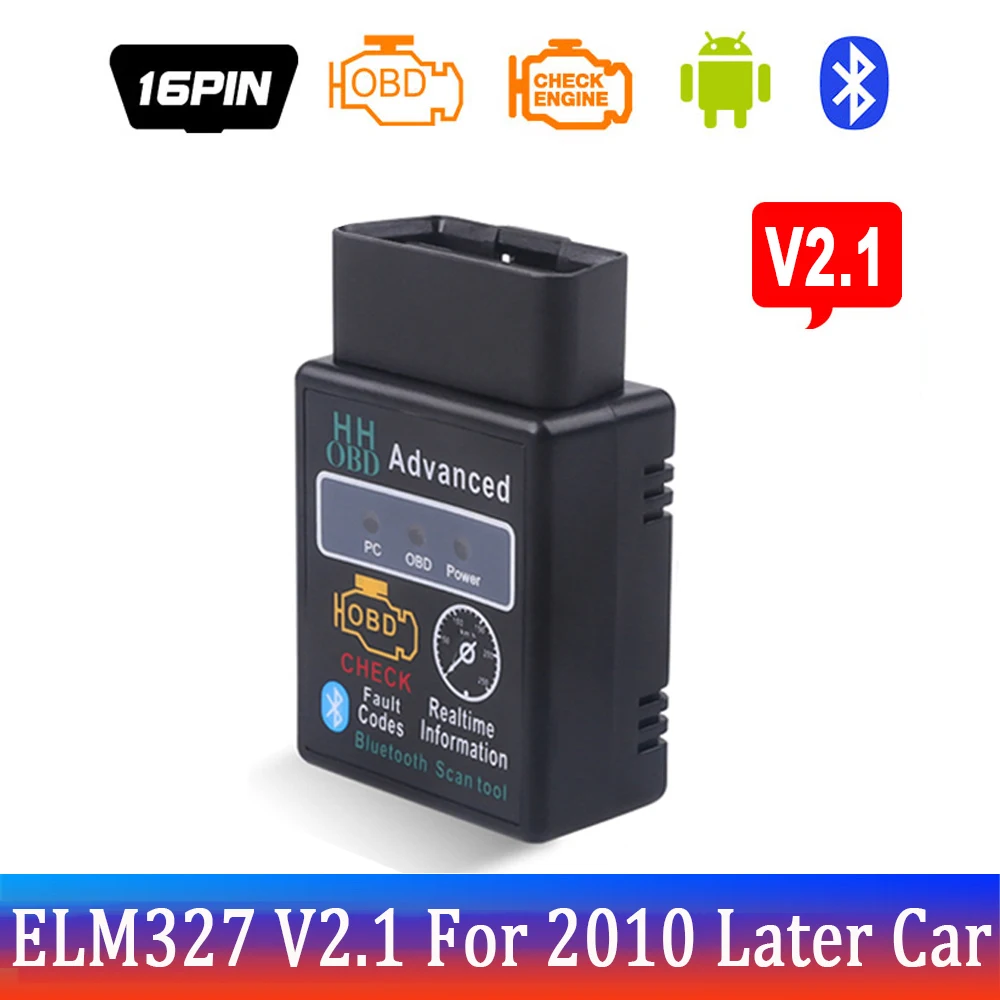 high quality auto inspection equipment Elm327 Bluetooth OBD2 V1.5 Elm 327 V 1.5 OBD 2 Car Diagnostic-Tool Scanner Mini Elm-327 OBDII Adapter Auto Diagnostic Tool car inspection equipment for sale Code Readers & Scanning Tools