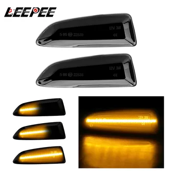 

2pcs Dynamic LED Side Marker Lights For Opel Vauxhall Astra J K Crossland X Grandland Insignia B Flowing Turn Signal Light