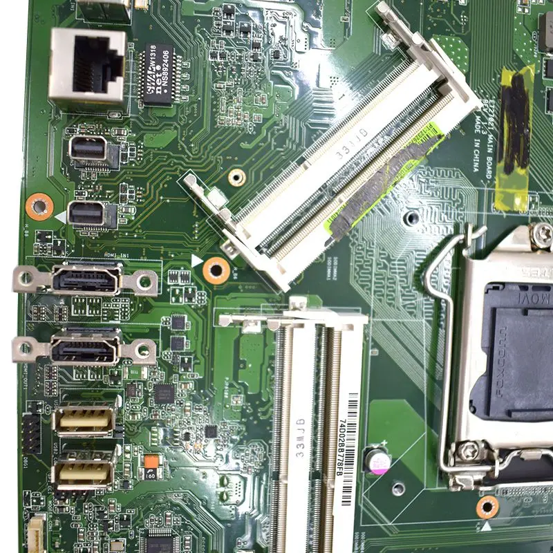 ASUS et2702 et2702i rev: 1,3 материнская плата тест ок