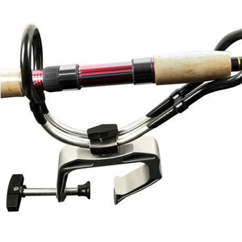 

470g Fishing Rod Pole Holders Outdoors Adjustable Fish Rod Rack Support Stand Bracket Horizontal vertical types new HS