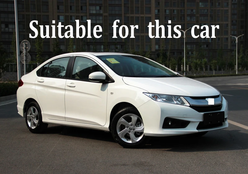 2 шт. для Honda City- Светодиодный дневной ходовой светильник DRL Автомобильная противотуманная фара 6000K белый светильник желтый светильник