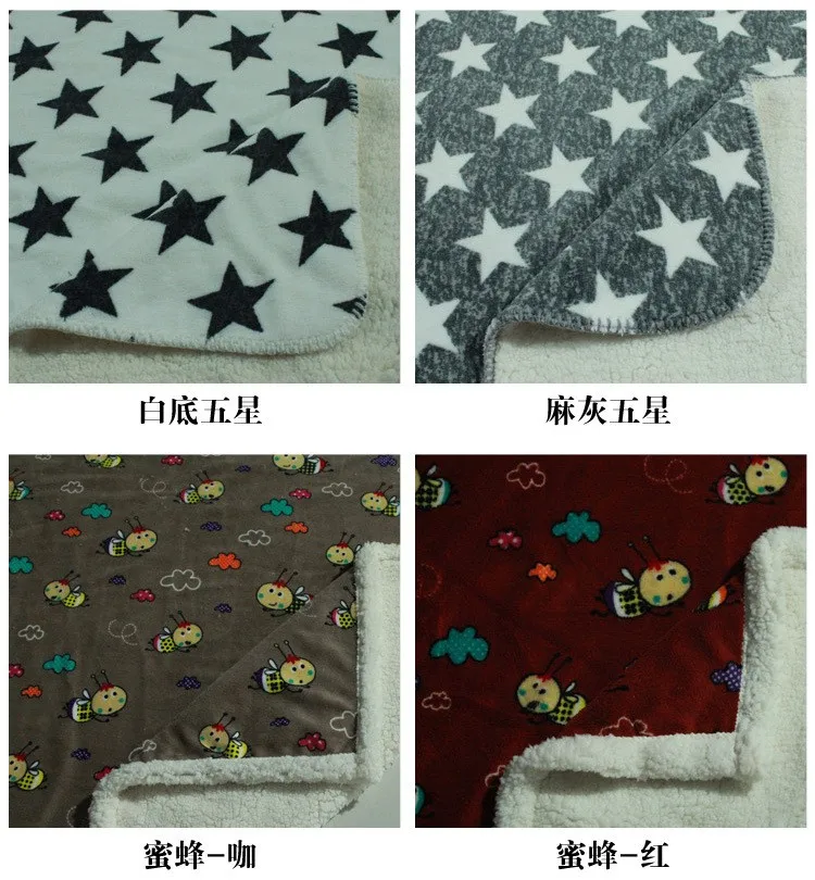 DREAM KARIN Manufacturers spot trade British union jack American star flag Canadian maple leaf flag flannel double blanket