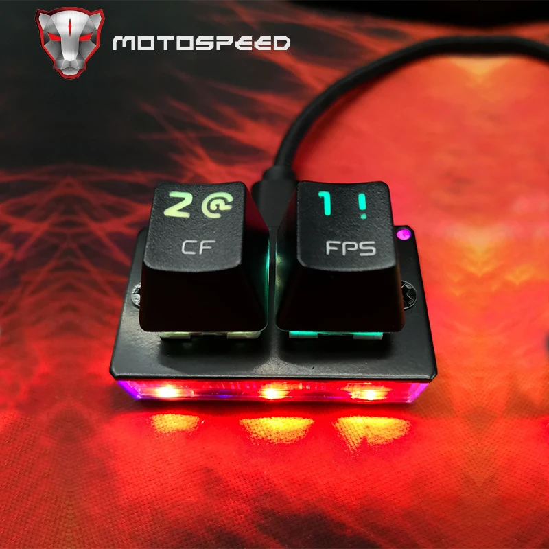Motospeed-miniteclado profesional K2 OSU, para juegos de música, con cable, mecánico, para OSU - Imagen 4