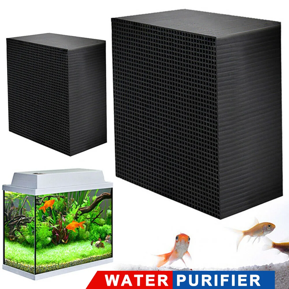 

Aquarium Water Purifier Cube 10x10x5cm Water Cleaning Filter Aquarium Filter Super Filtering and Absorbing PAK55