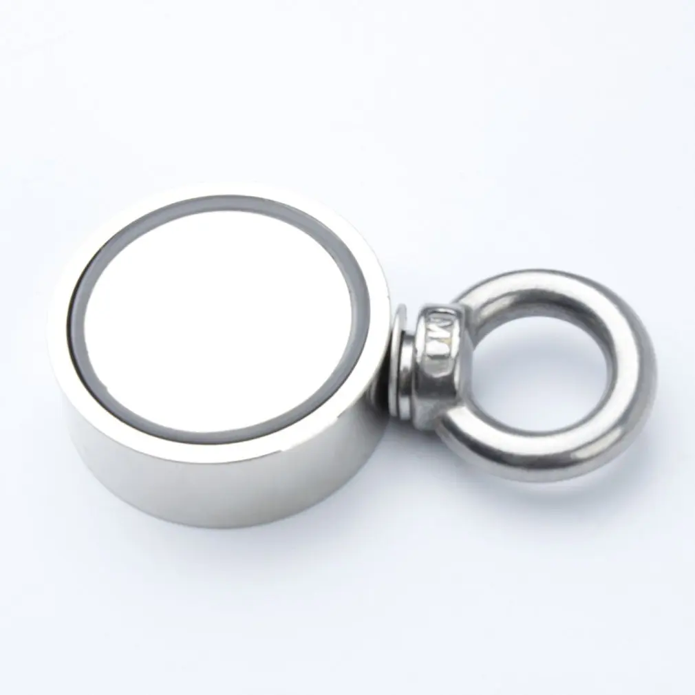 Двусторонняя магнитная тяга 320 кг сильная Магнитная спасательная сильная Магнитная N52 магнит супер сильная Магнитная