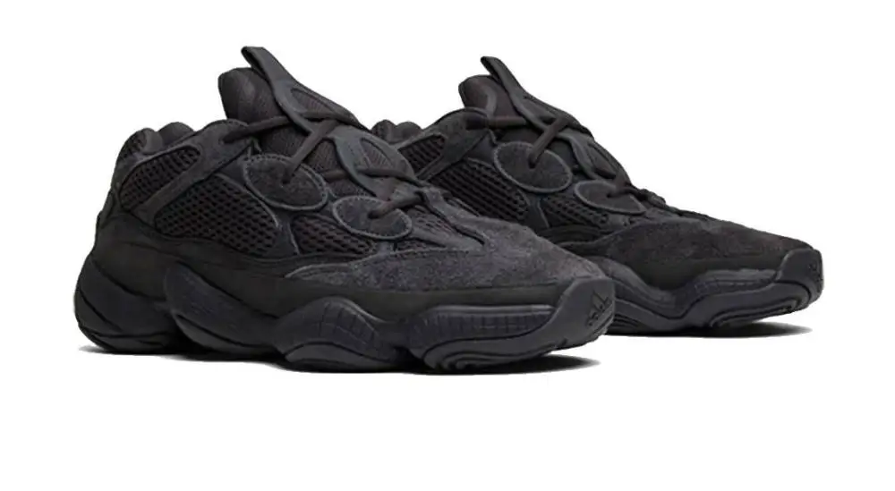 Adidas Yeezys 500 Utility Black Men Running Shoes Unisex Sports Shoe Boost Woman Breathable Mesh Leather Men Sneakers